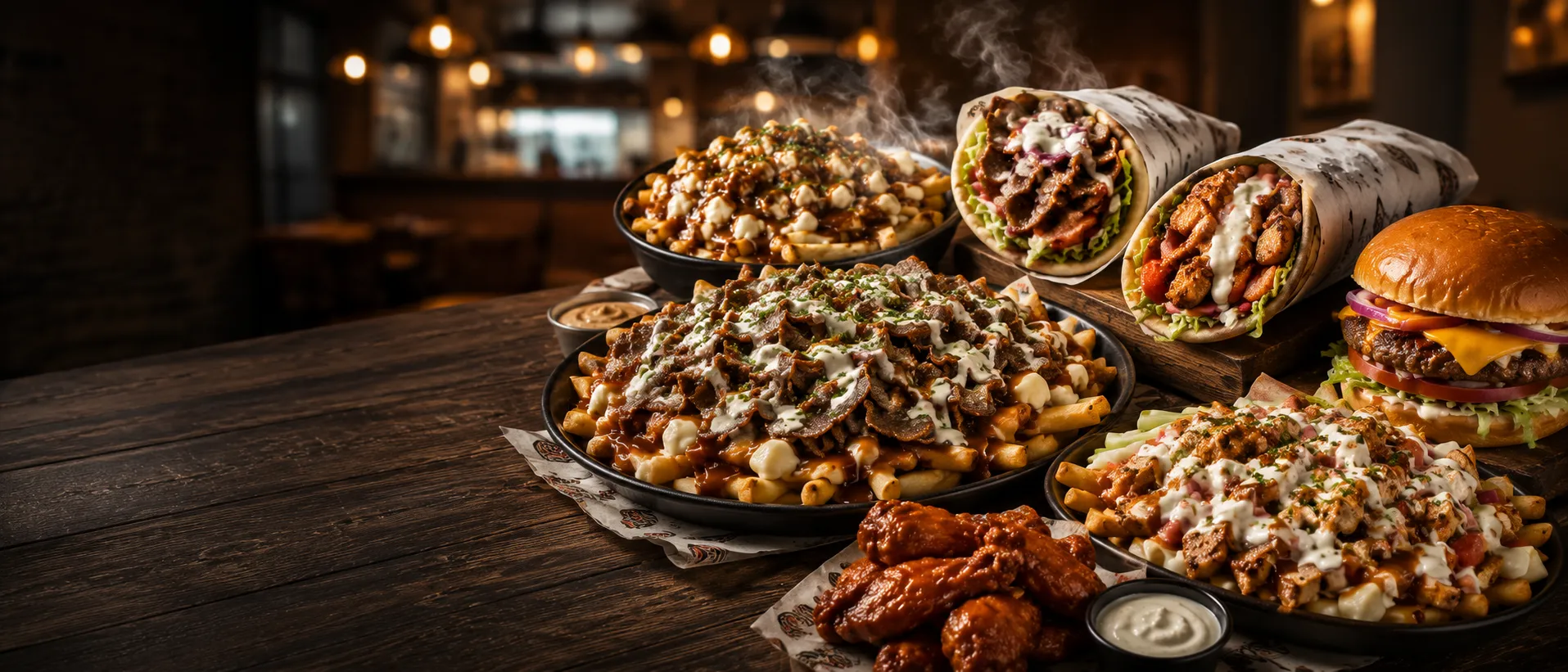 Halal donair, burger, kebab platters and poutine takeout from BD Donair and Poutine in southeast Edmonton